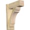 Ekena Millwork Olympic Block Rough Sawn Outlooker, Douglas Fir, 6"W x 16"D x 20"H OUT06X16X20OLY05RDF - alternate 1